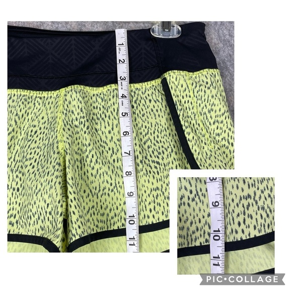 Lululemon Running Athletic Outdoors Athleisure Dottie Dash Print Speed Shorts  6 - Picture 12 of 13